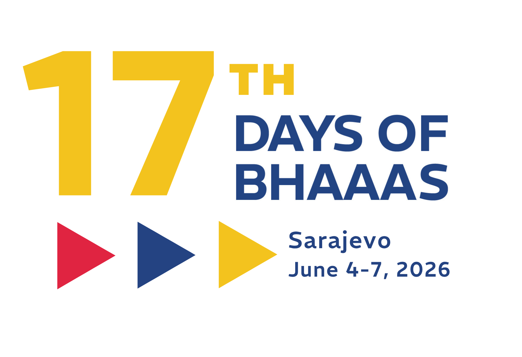 Invitation to Organize Medical Symposia at the 17th Days of BHAAAS
