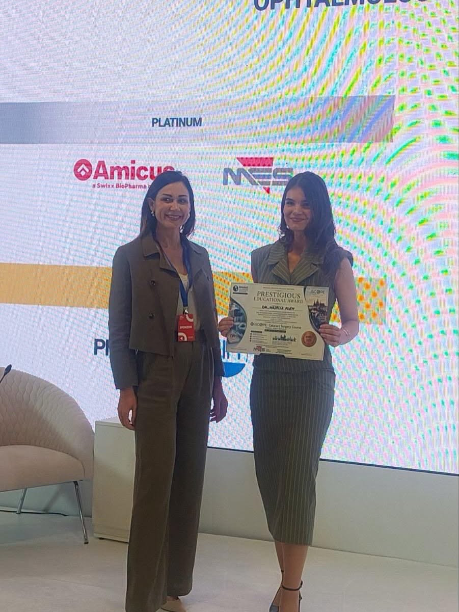 Dr. Hajrija Pleh osvojila prvu nagradu za rad mladih oftalmologa na 17. Danima BHAAAS-a