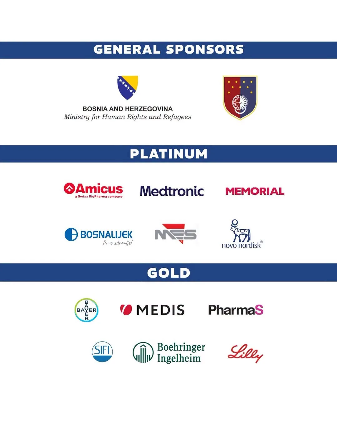 Gratitude to sponsors, partners and friends of the 17th BHAAAS Day