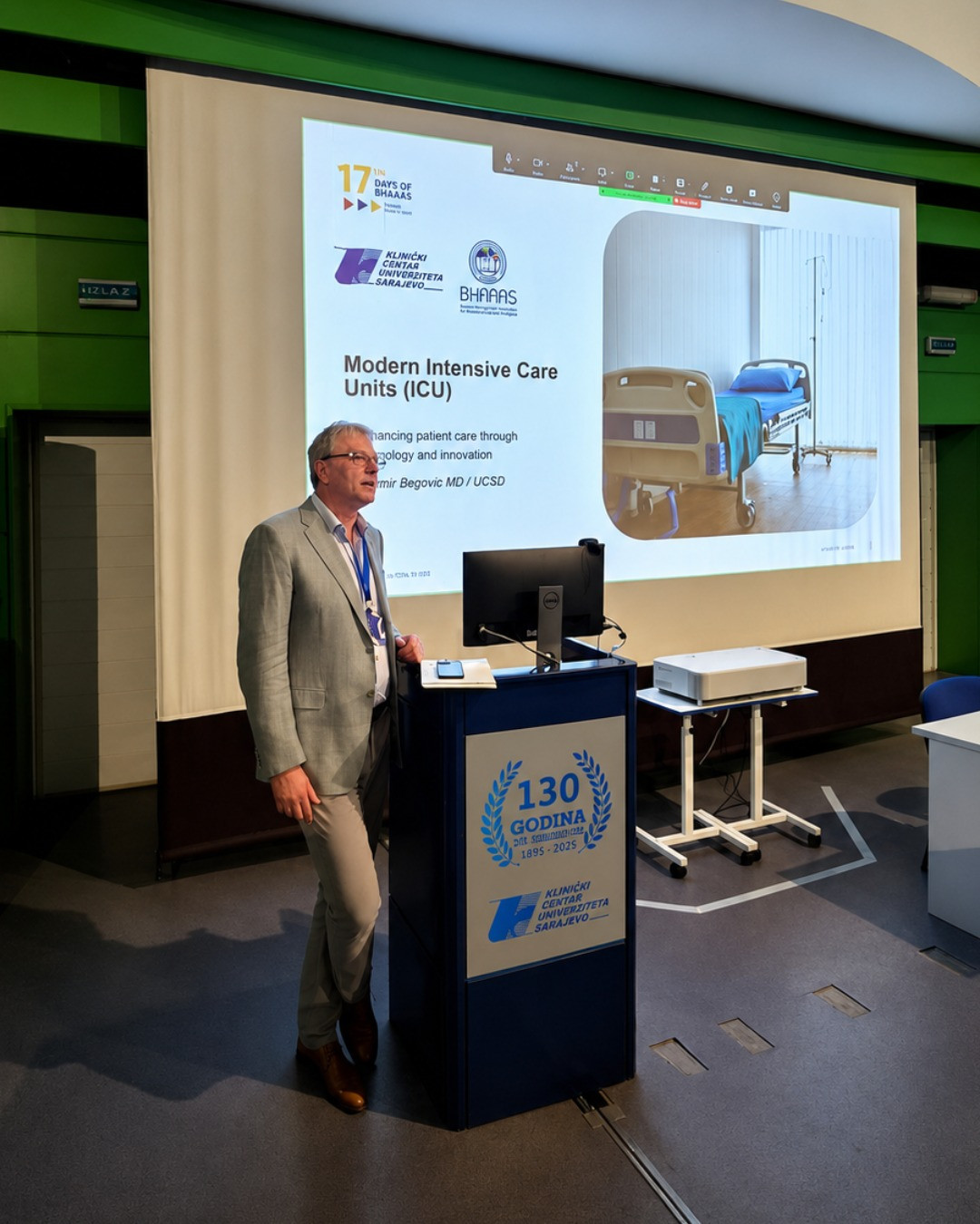 Symposium basic principles of modern intensive care held at KCUS