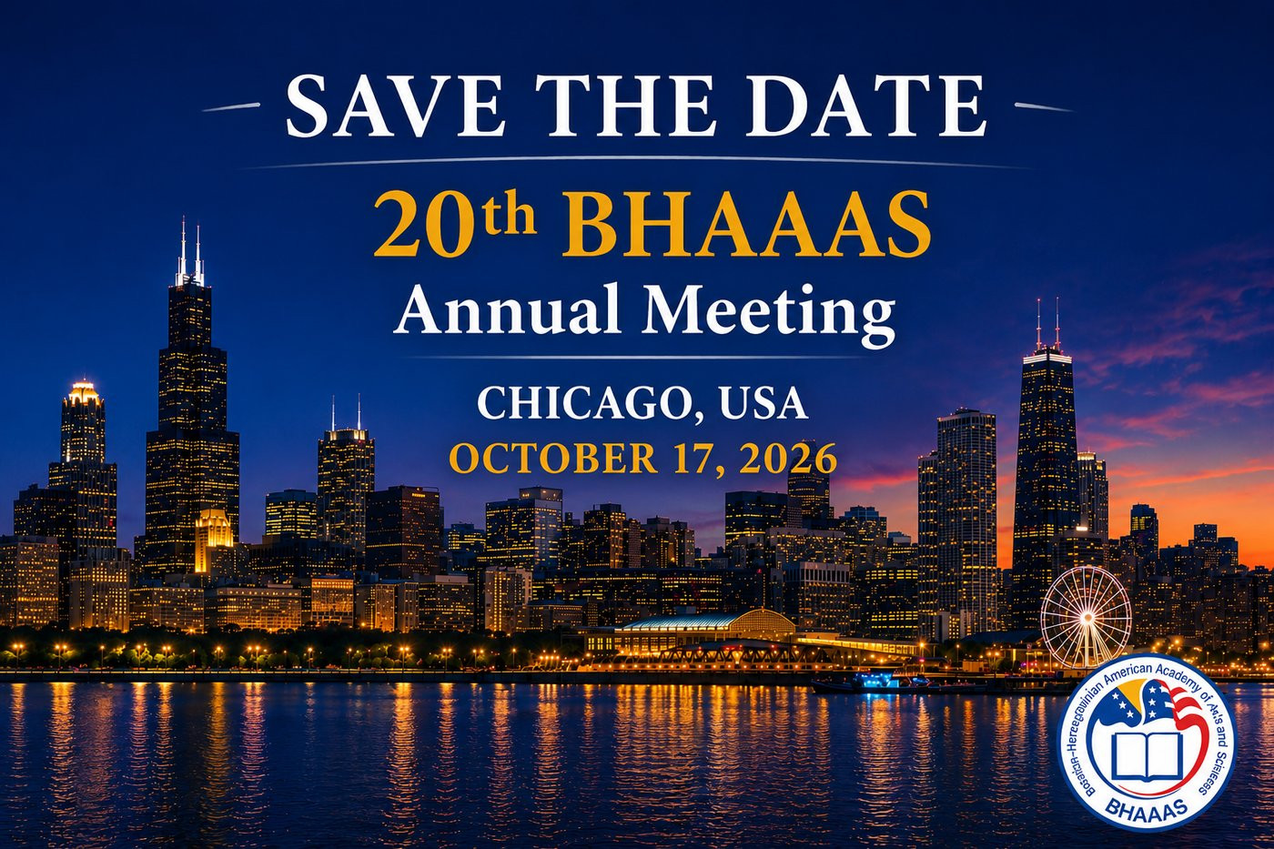 BHAAAS Annual Meeting 2026: Join Us in Chicago