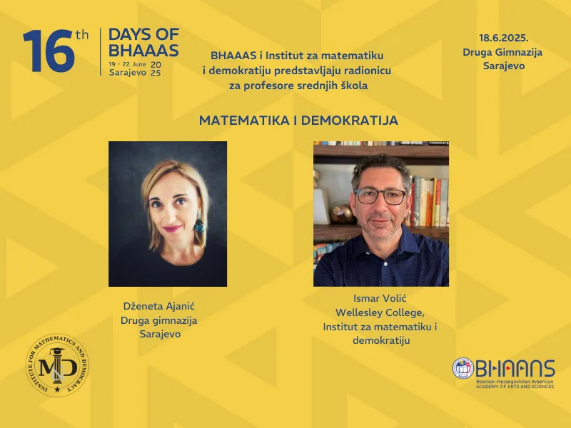 16th BHAAAS Days: Exploring Mathematics through a Workshop and Film Screening