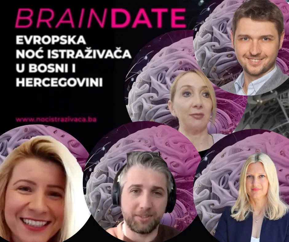 Evropska noć istraživača u BiH: Serijal intervjua #BrainDate
