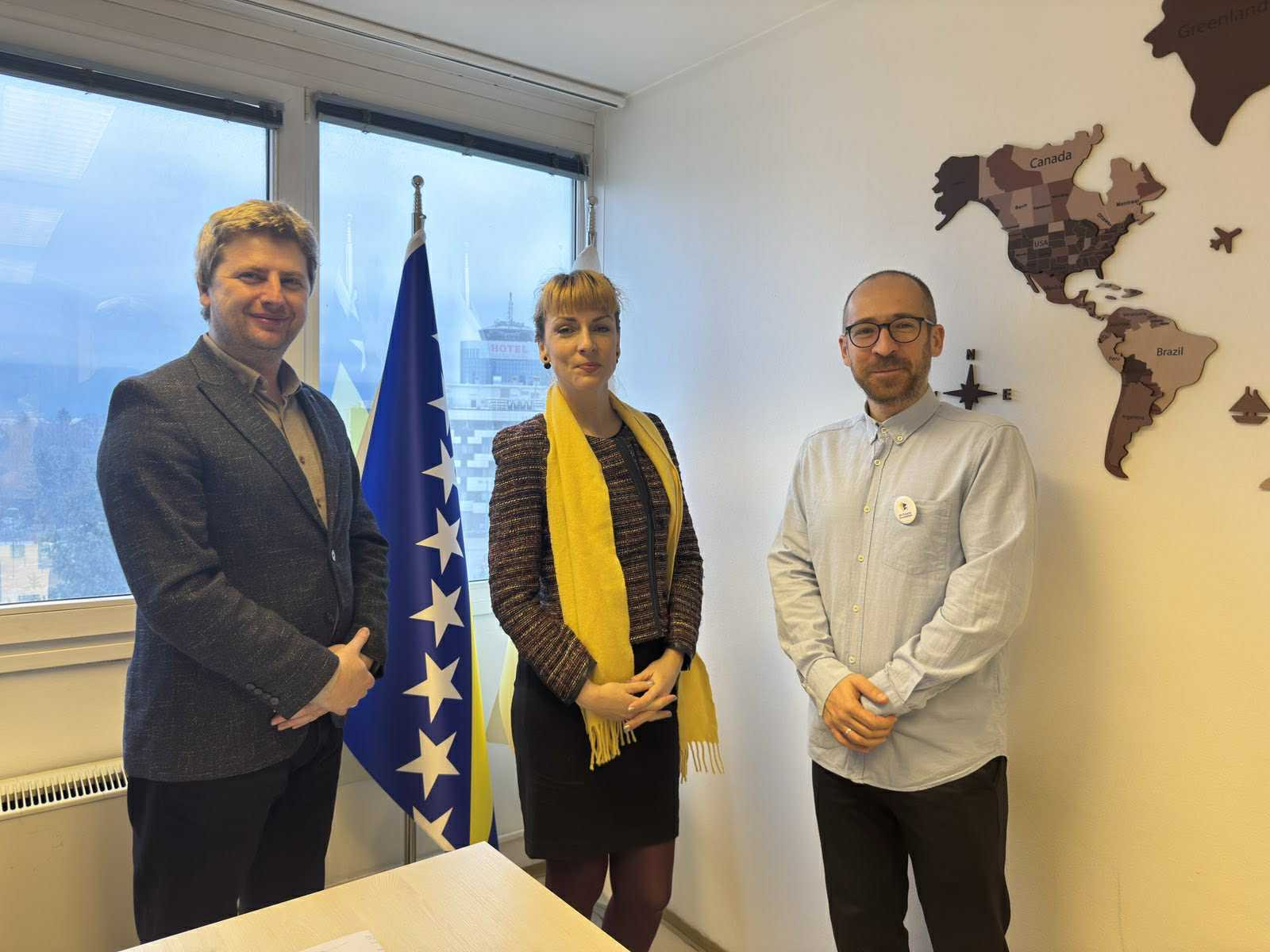 Signed Agreement Between BHAAAS and the Office of the Sarajevo Canton Government for Diaspora Affairs Aimed at Strengthening Cooperation