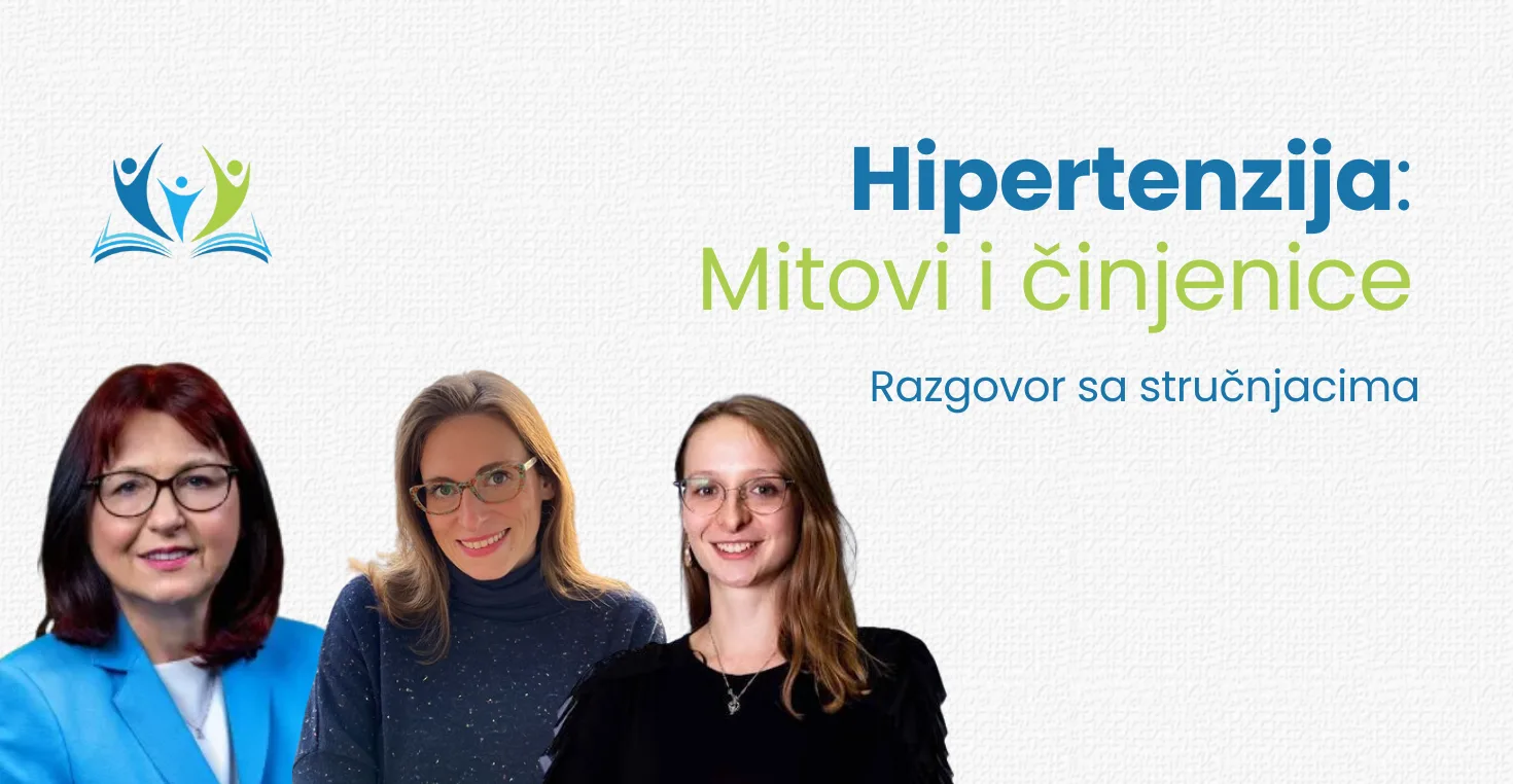 The Second Episode of the “Znanjem do zdravlja” Podcast Brings a Discussion on the Myths and Facts About Hypertension