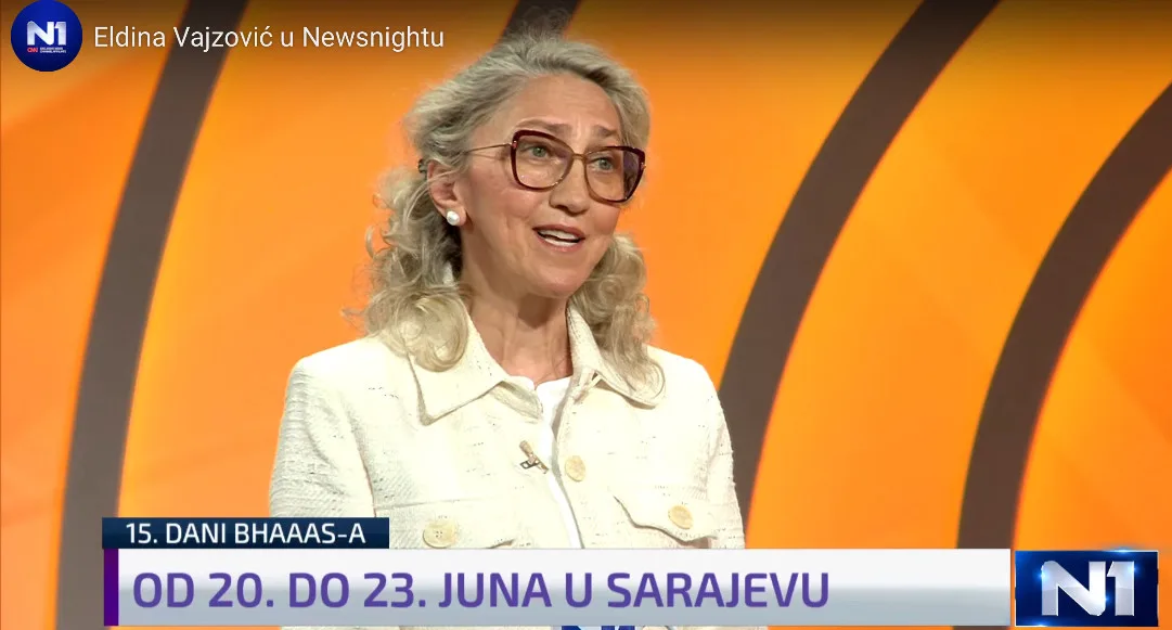 Eldina Nizamić, MD spoke about the 15th Days of BHAAAS for N1 Newsnight