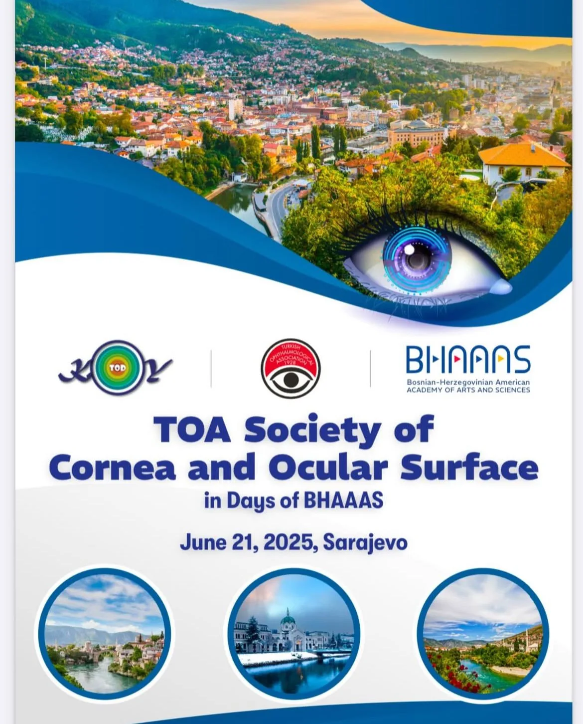 International Collaboration in Ophthalmology: Turkish and Bosnian Experts together at BHAAAS Days 2025